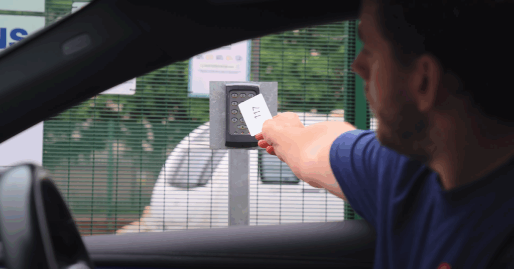 Doncaster Caravan Storage Entry